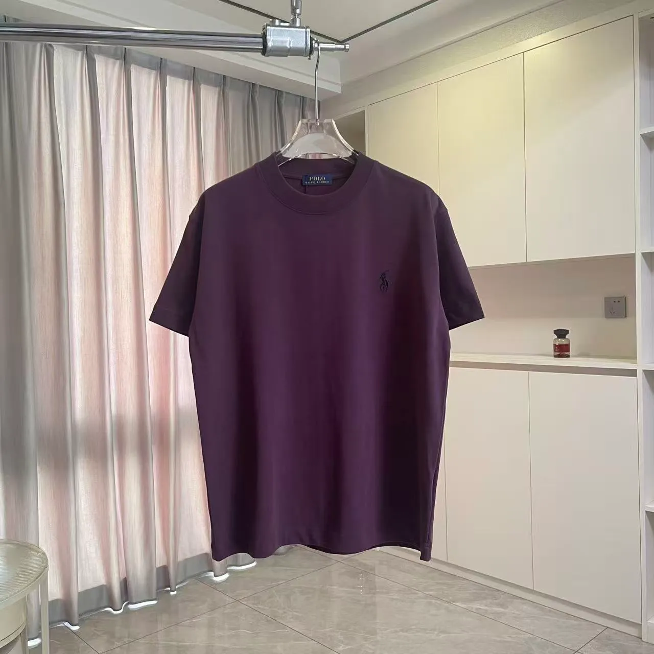 Polo* * 2026 New Arrival logo g T Same Style ：Black White Green Purple Size: S M L XL XXL